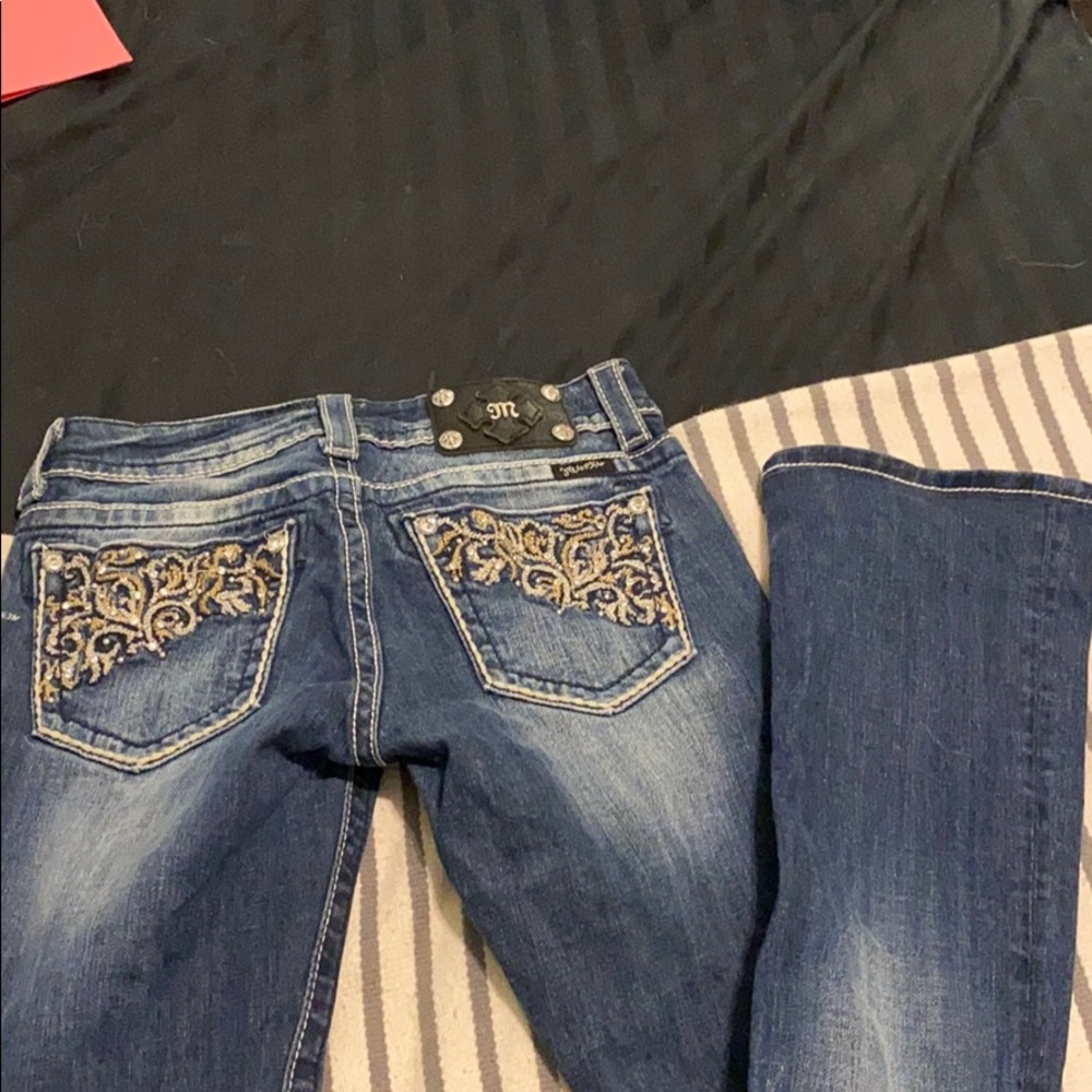 Miss Me boot cut jeans size 28